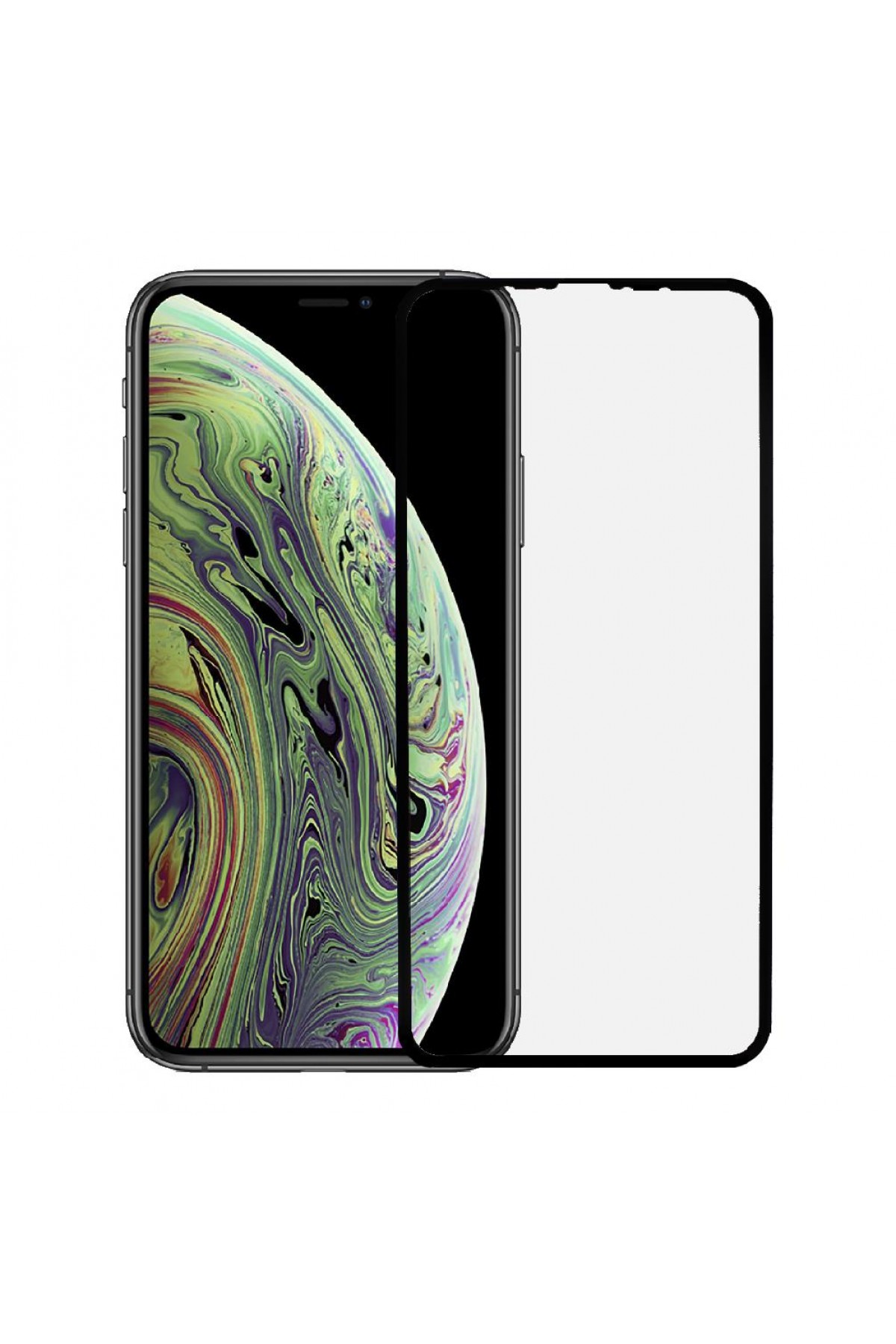 Iphone X / XS Ekran Koruyucu Mat Seramik Tam Kaplama