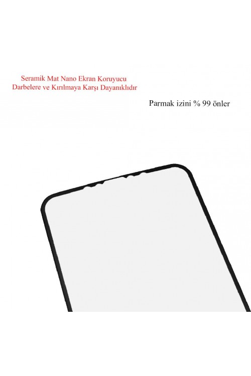 Iphone X / XS Ekran Koruyucu Mat Seramik Tam Kaplama Iphone X / XS Ekran Koruyucu Mat Seramik Tam Kaplama