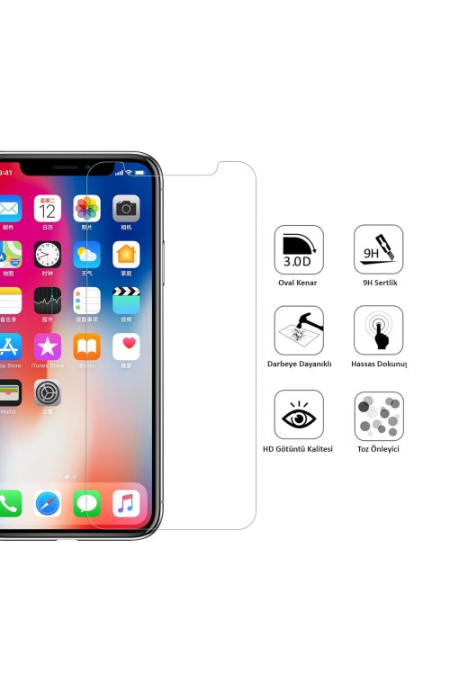 Iphone X Ekran Koruyucu Temperli Cam Iphone X Ekran Koruyucu Temperli Cam