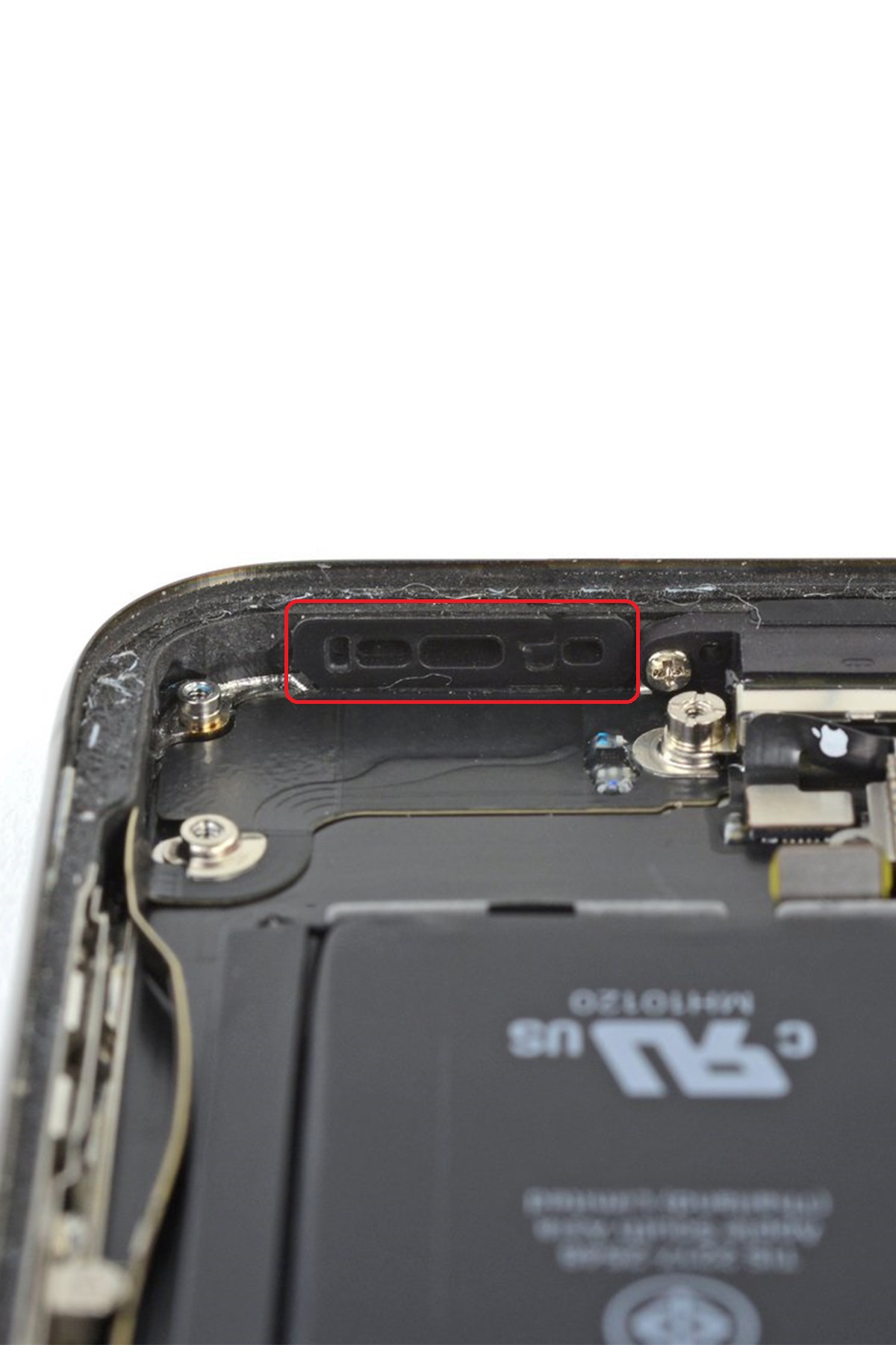 Iphone X Zil Sesi Buzzer Hoparlör Toz Filtresi Braketi