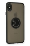 Iphone XS Kılıf Yüzüklü Kamera Koruyuculu