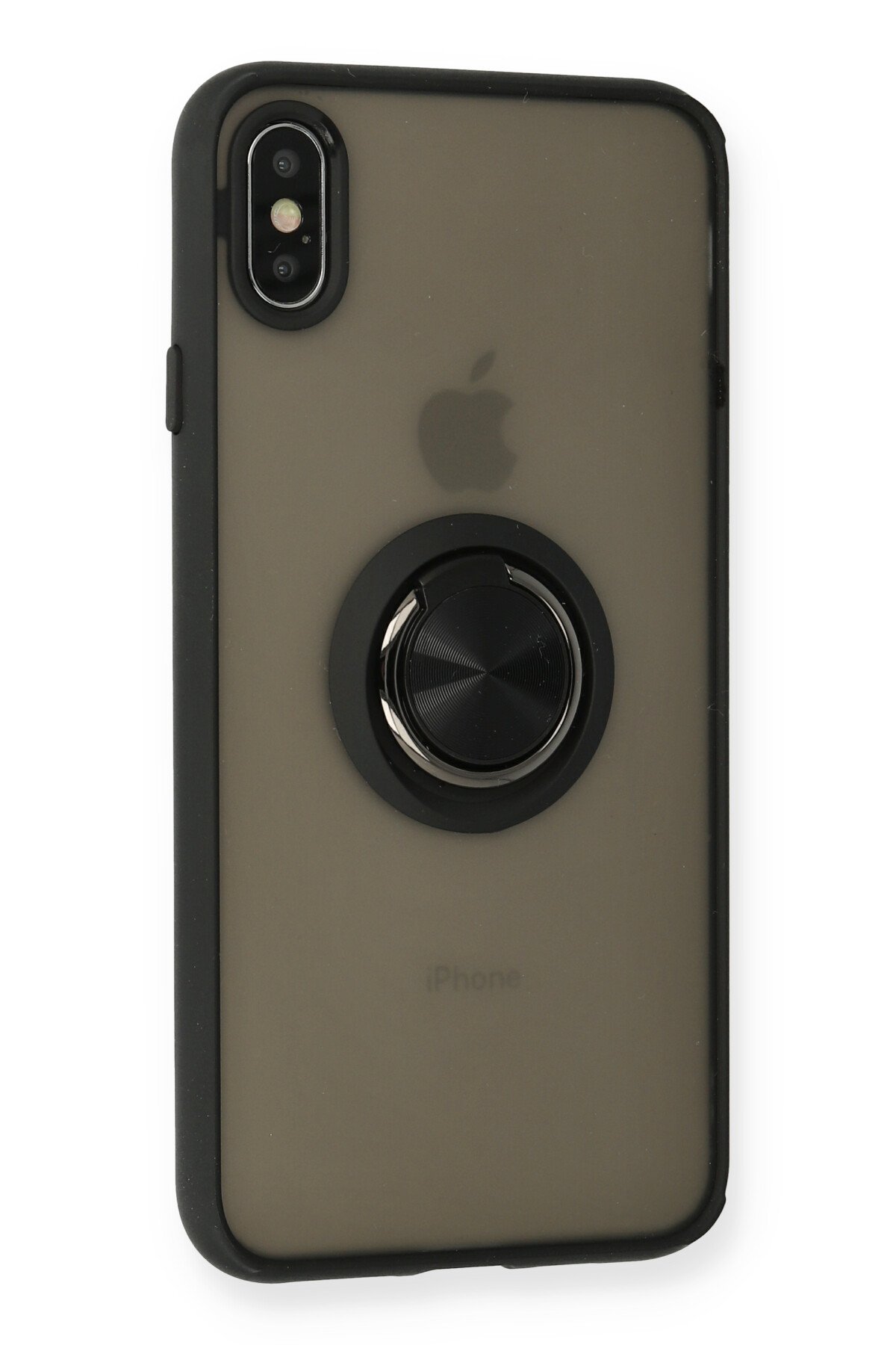 Iphone XS Max Kılıf Yüzüklü Kamera Koruyuculu