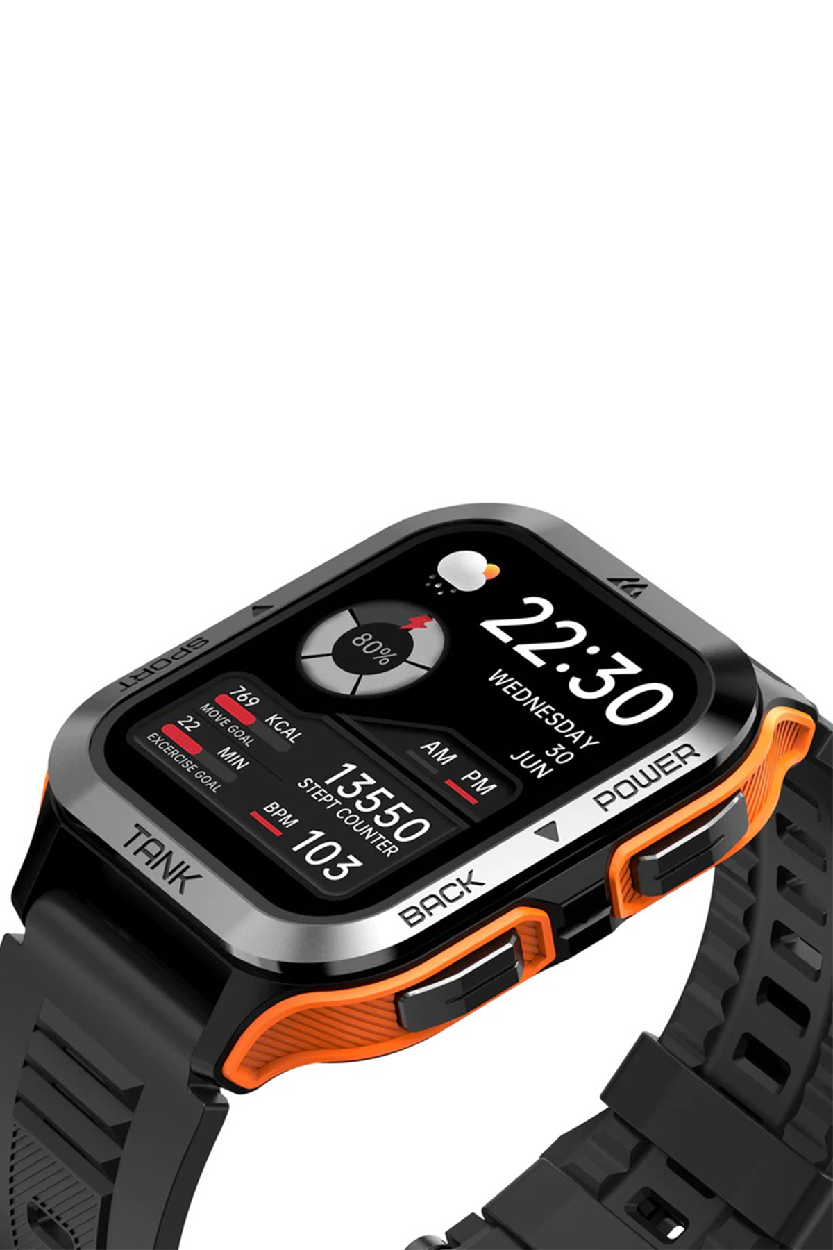 Kospet Tank M2 Watch Akıllı Saat (KVK Teknik Servis Garantili)