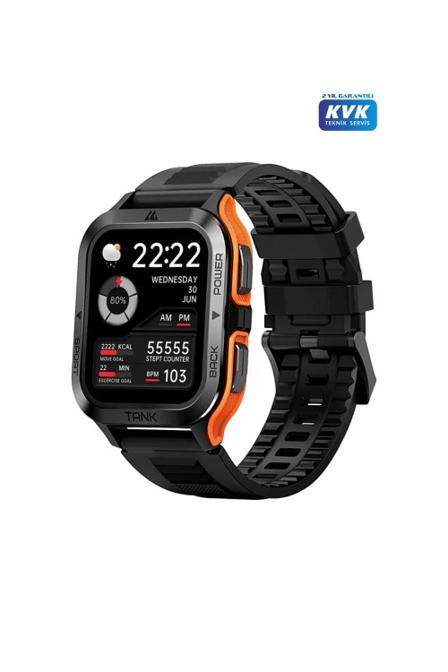 Kospet Tank M2 Watch Akıllı Saat (KVK Teknik Servis Garantili)