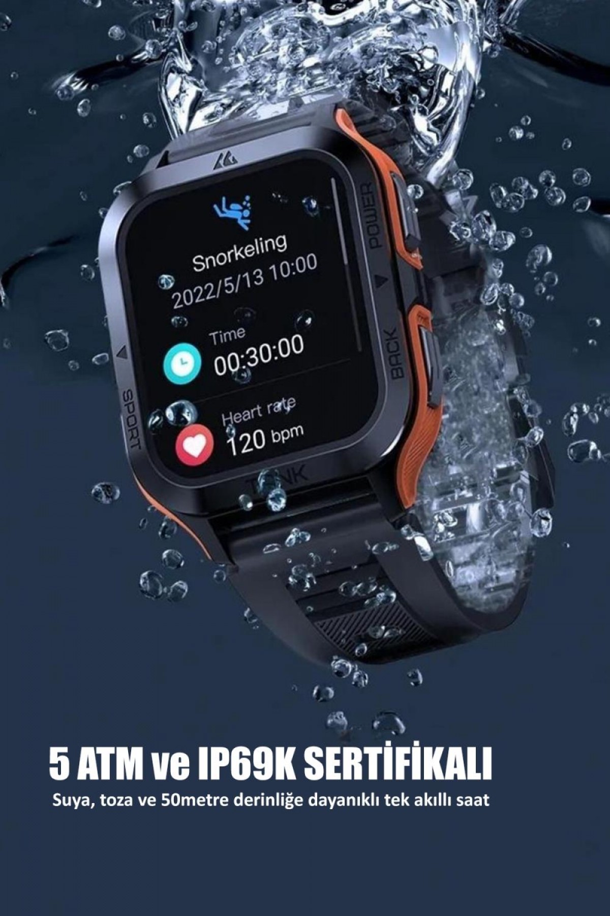 Kospet Tank M2 Watch Akıllı Saat (KVK Teknik Servis Garantili)