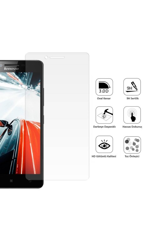 Lenovo A6000 / K3 / K30 Ekran Koruyucu Temperli Cam
