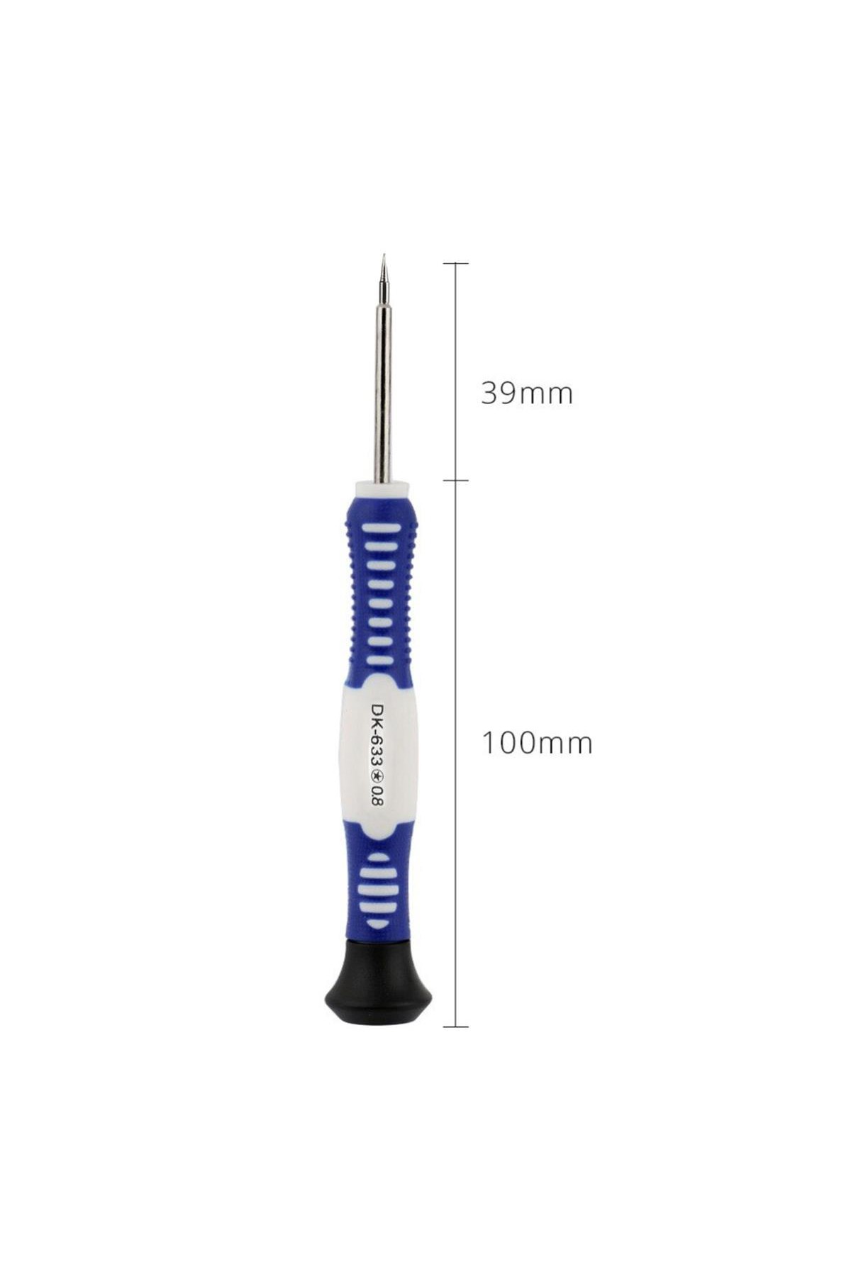 Microlux DK-663 Yıldız Uclu Tornavida 0.8mm