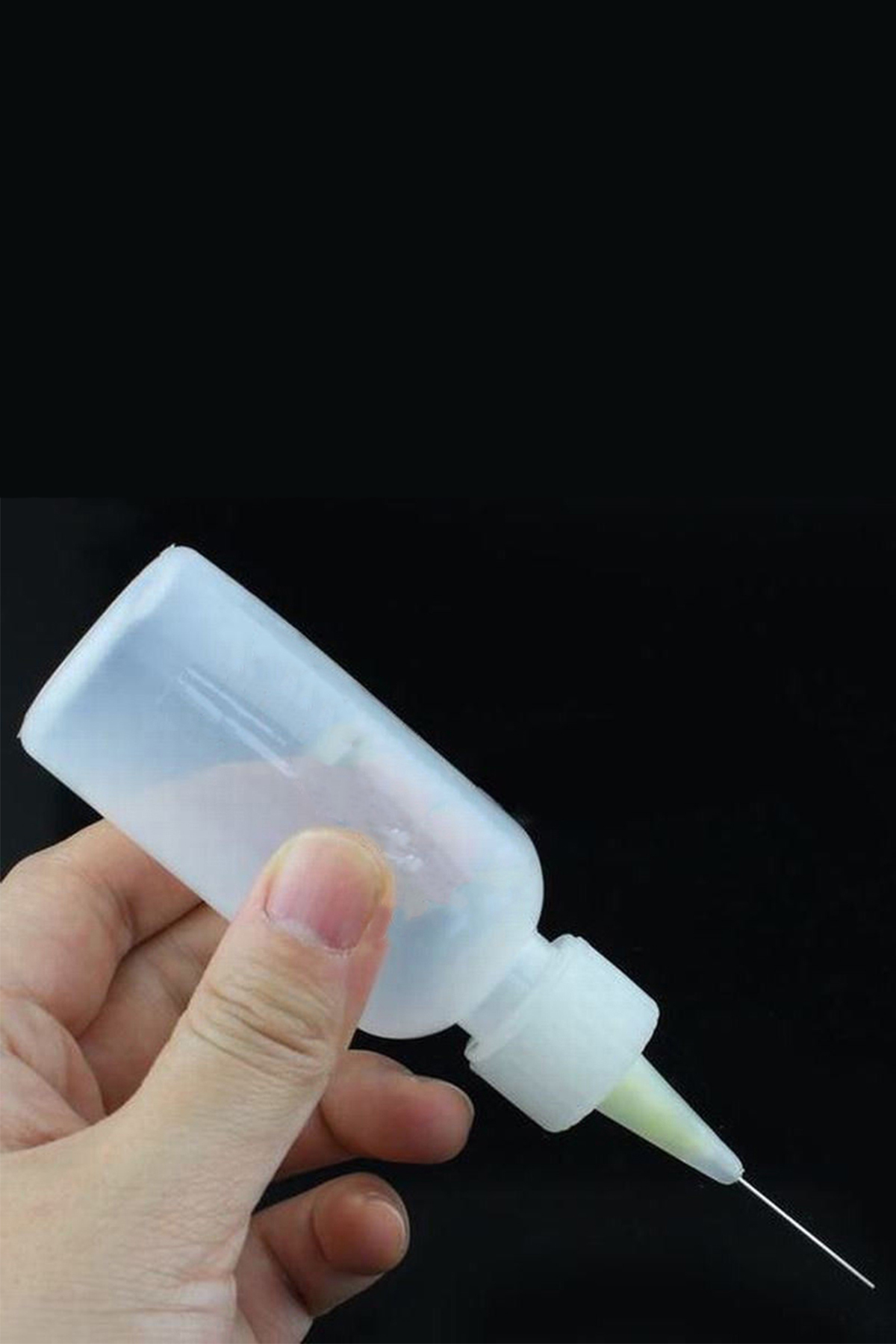 Microlux FX-50 İğne Uclu Plastik Sıvı Şişesi 50ml