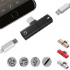 Microlux LK01 Iphone Kulaklık ve Şarj Dönüştürücü Adaptör