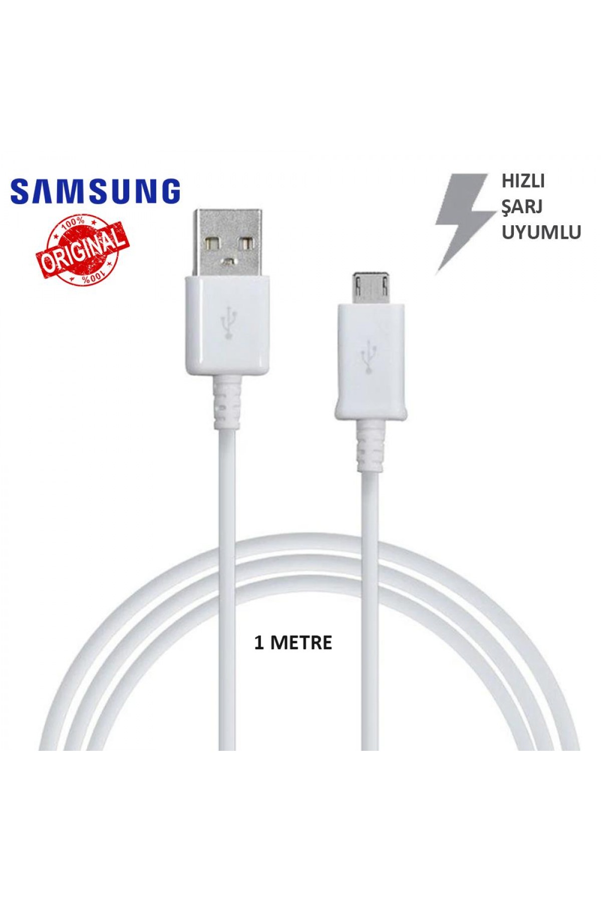 Microlux Micro USB Data ve Şarj Kablosu