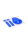 Microlux MX010 Ekran Temizleme Toz Bandı Stickers (10 Adet)