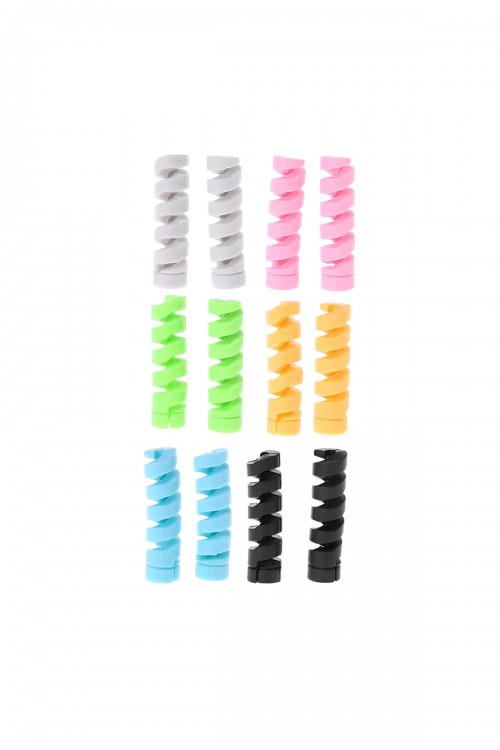 Microlux MX044 Telefon Şarj Kablo Koruyucu (4 Adet) Microlux MX044 Telefon Şarj Kablo Koruyucu (4 Adet)