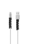 Microlux MX044 Telefon Şarj Kablo Koruyucu (4 Adet)