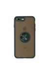 Iphone 7 Plus Kılıf Yüzüklü Kamera Koruyuculu
