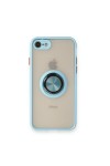Iphone 8 Kılıf Yüzüklü Kamera Koruyuculu