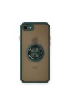 Iphone 8 Kılıf Yüzüklü Kamera Koruyuculu