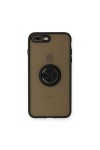 Iphone 8 Plus Kılıf Yüzüklü Kamera Koruyuculu