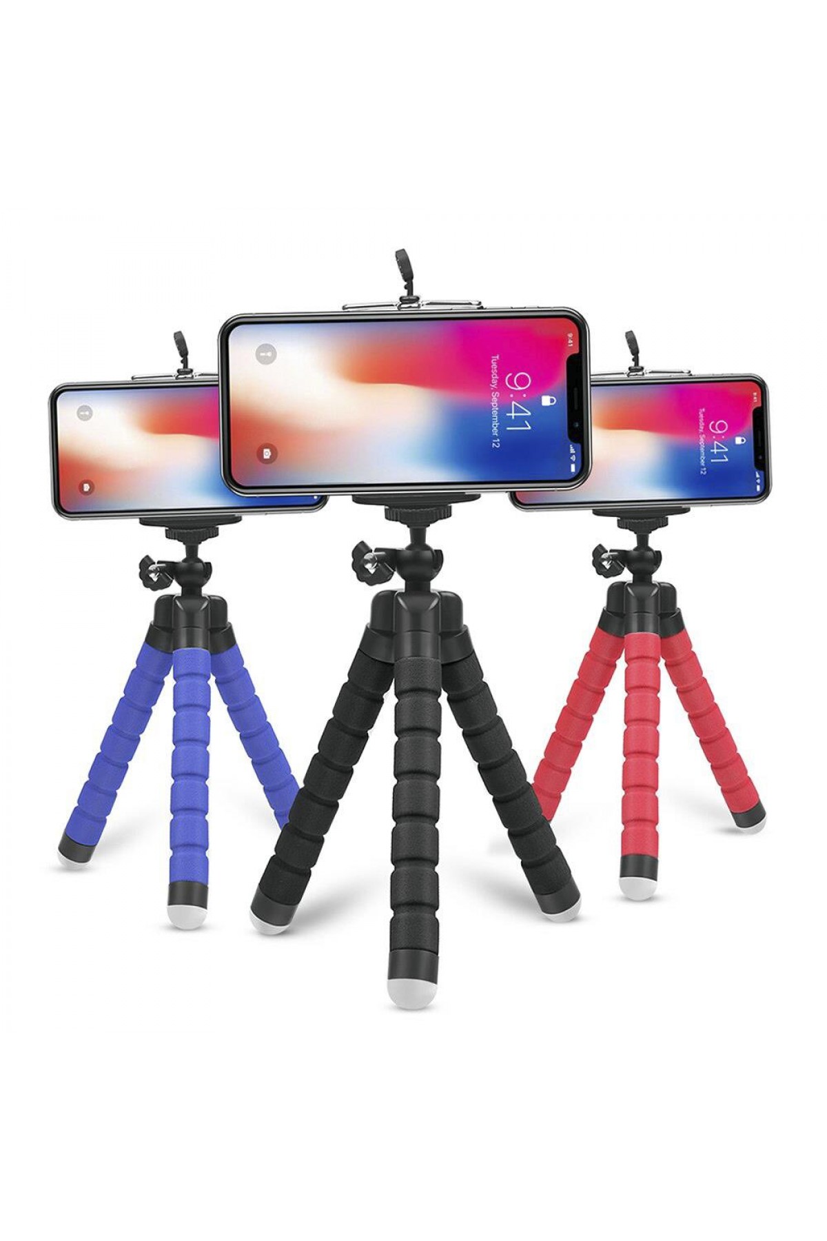 Microlux ATT10 Akrobat Mini Ahtapot Telefon Tutucu Tripod