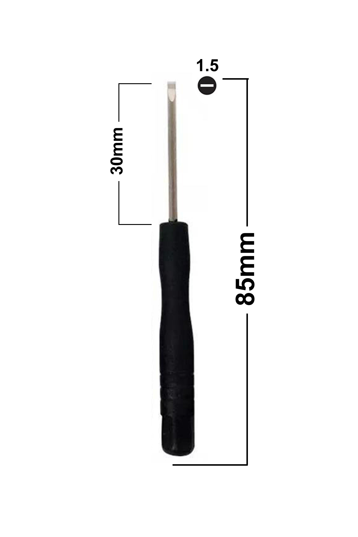 Microlux TN-20 Düz Uclu Tornavida 2.0mm