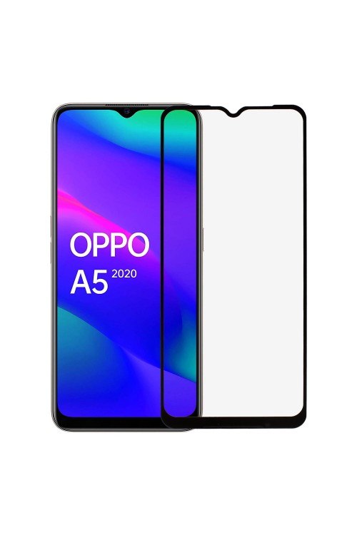 Oppo A5 2020 Ekran Koruyucu Tam Kaplama