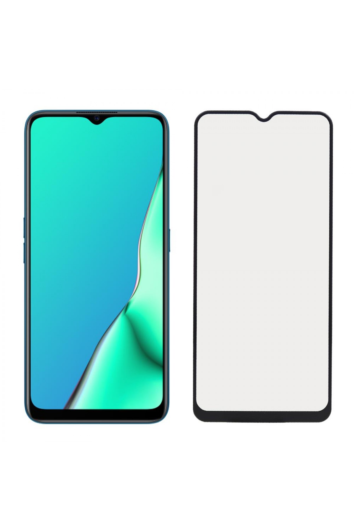 Oppo A9 2020 Ekran Koruyucu Mat Seramik Tam Kaplama