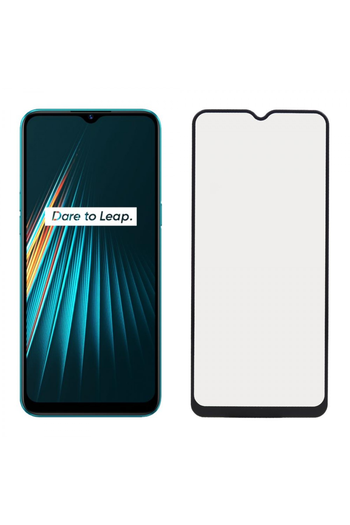 Realme 5i Ekran Koruyucu Mat Seramik Tam Kaplama