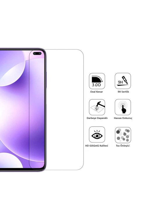 Realme 6 Ekran Koruyucu Temperli Cam