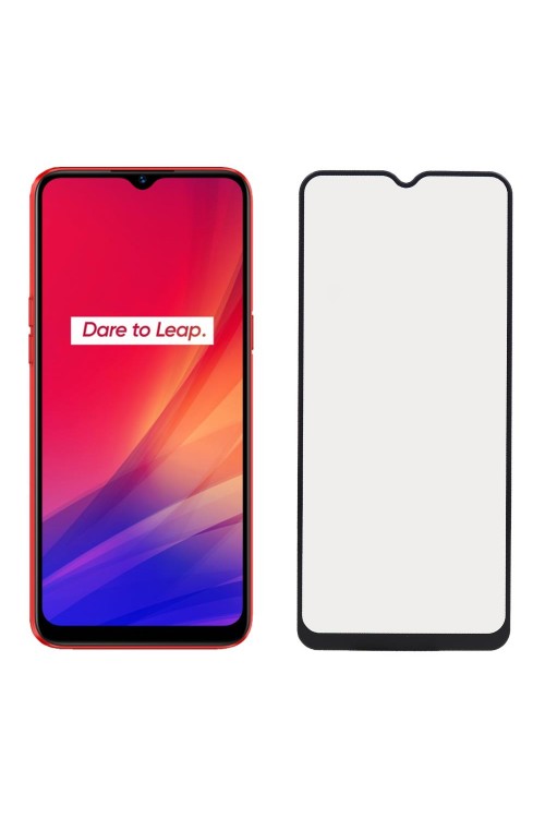Realme C3 Ekran Koruyucu Mat Seramik Tam Kaplama