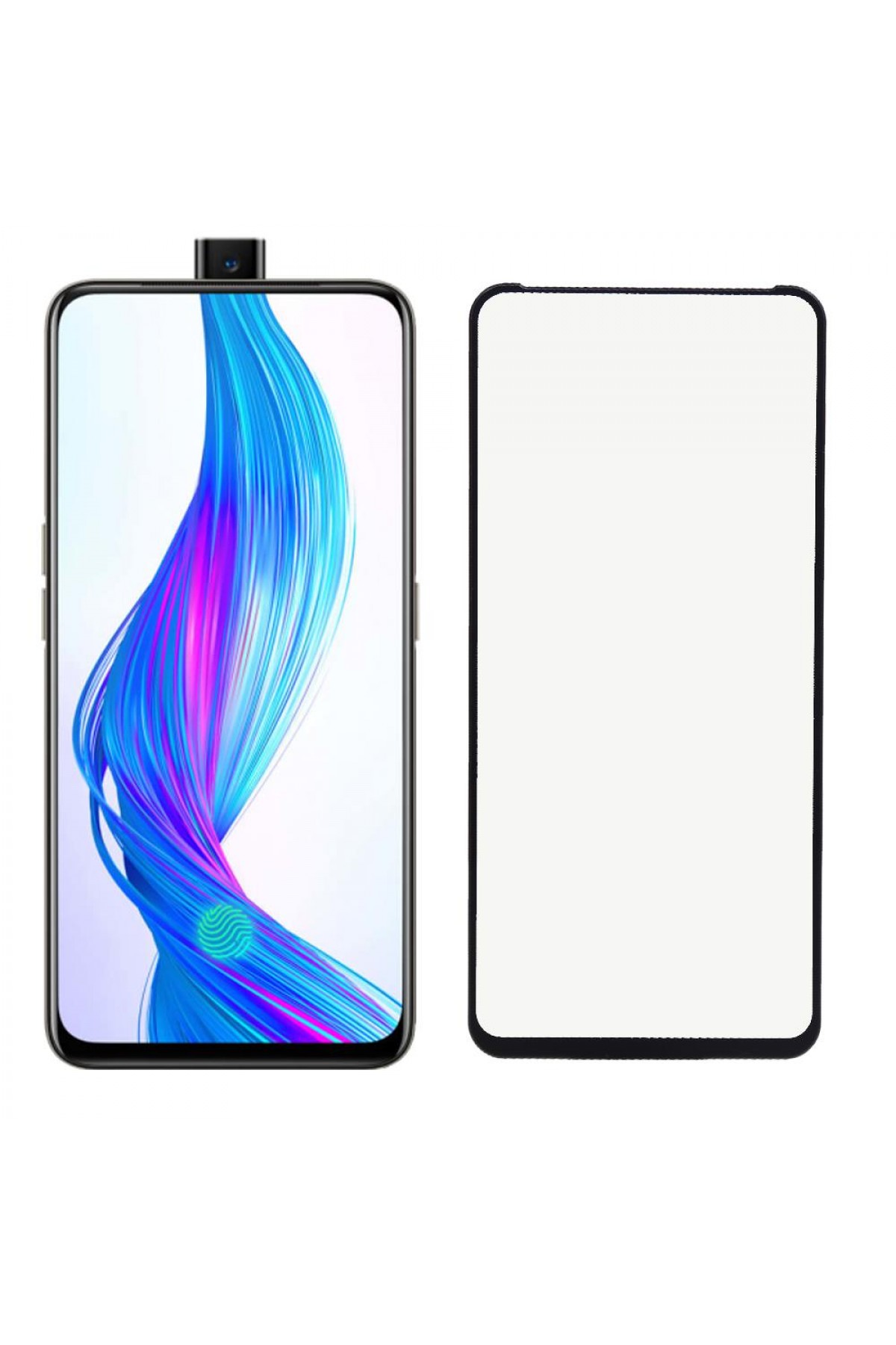 Realme X Ekran Koruyucu Mat Seramik Tam Kaplama
