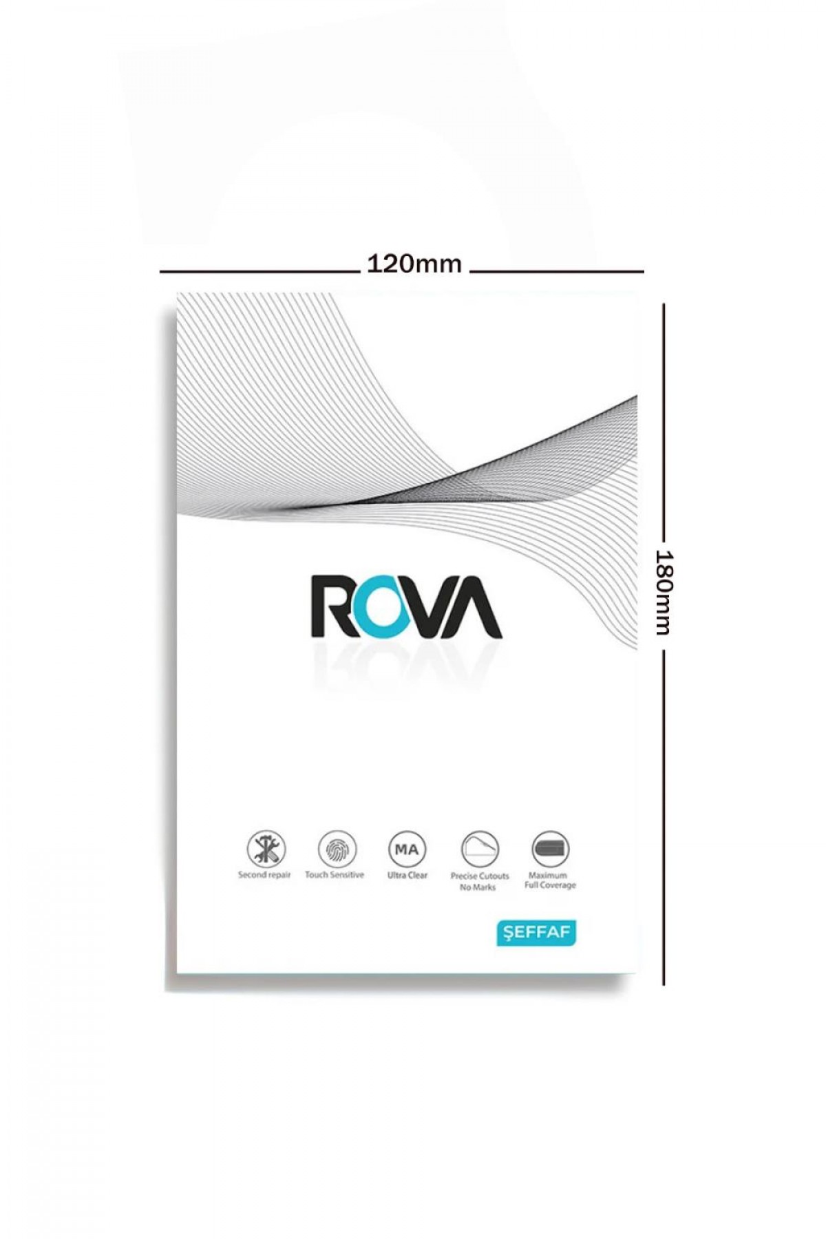 Rova Nano Jelatin Ekran Koruyucu 120x180mm (50 Adet)