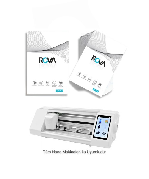 Rova Nano Jelatin Ekran Koruyucu 120x180mm (50 Adet)
