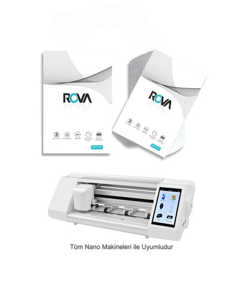 Rova Nano Jelatin Ekran Koruyucu 200x300mm (25 Adet)