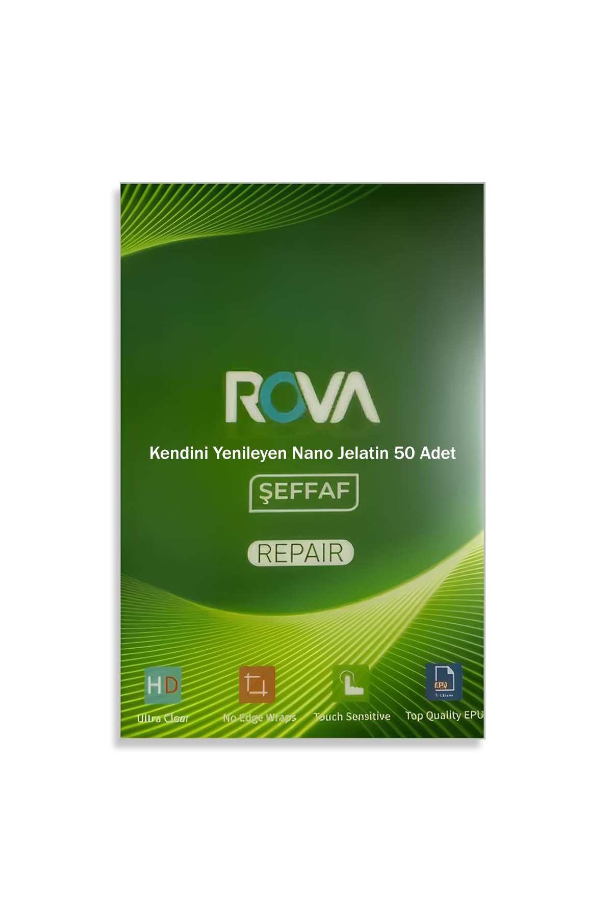 Rova Repair Kendini Yenileyen Jelatin Ekran Koruyucu 120x180mm (50 Adet)