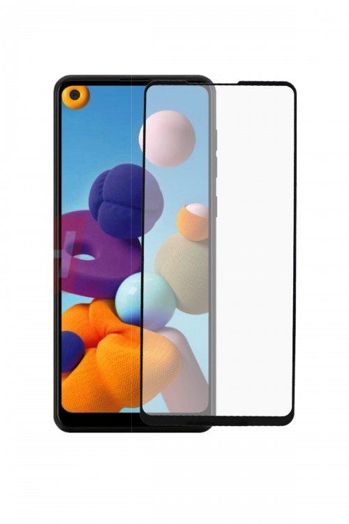 Samsung A21 / A21s Ekran Koruyucu Seramik Tam Kaplama
