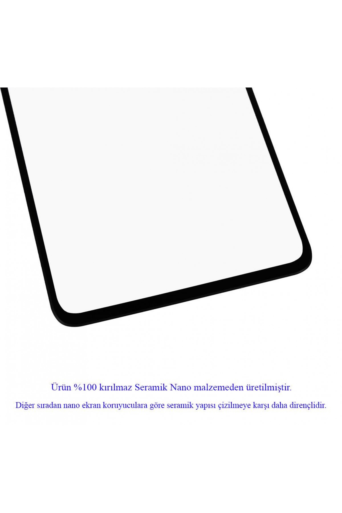 Samsung A70 Ekran Koruyucu Seramik Tam Kaplama