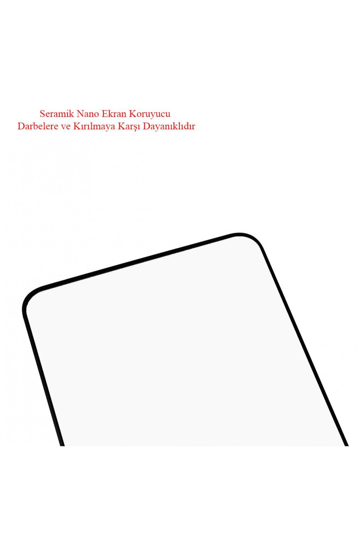 Samsung A80 Ekran Koruyucu Seramik Tam Kaplama