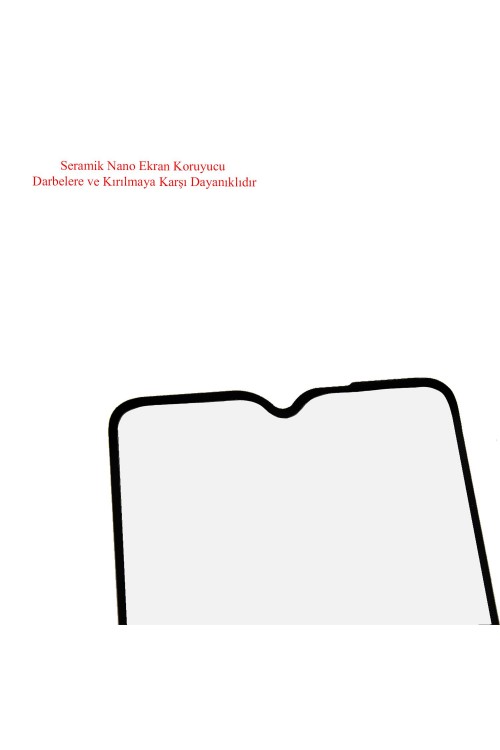 Samsung A20s Ekran Koruyucu Seramik Tam Kaplama