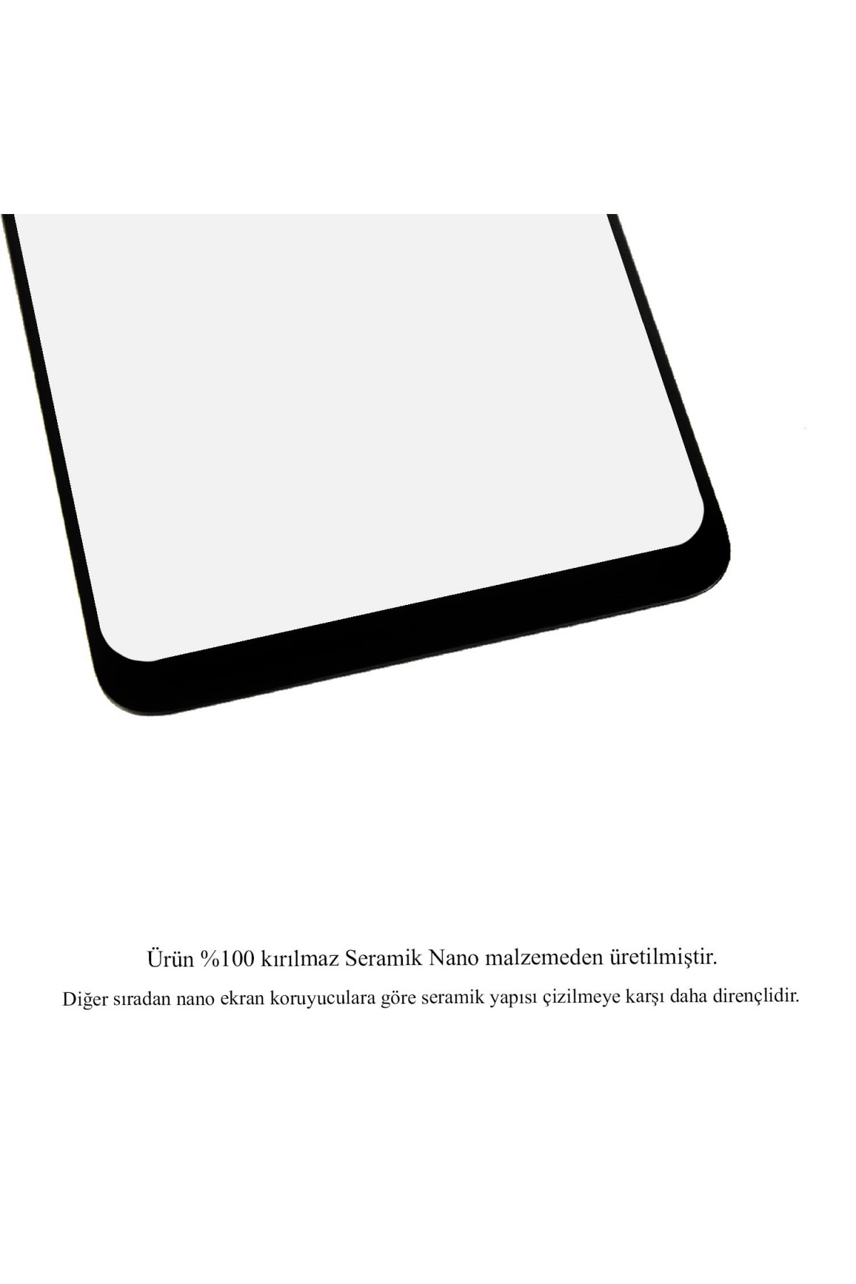 Samsung A20s Ekran Koruyucu Seramik Tam Kaplama