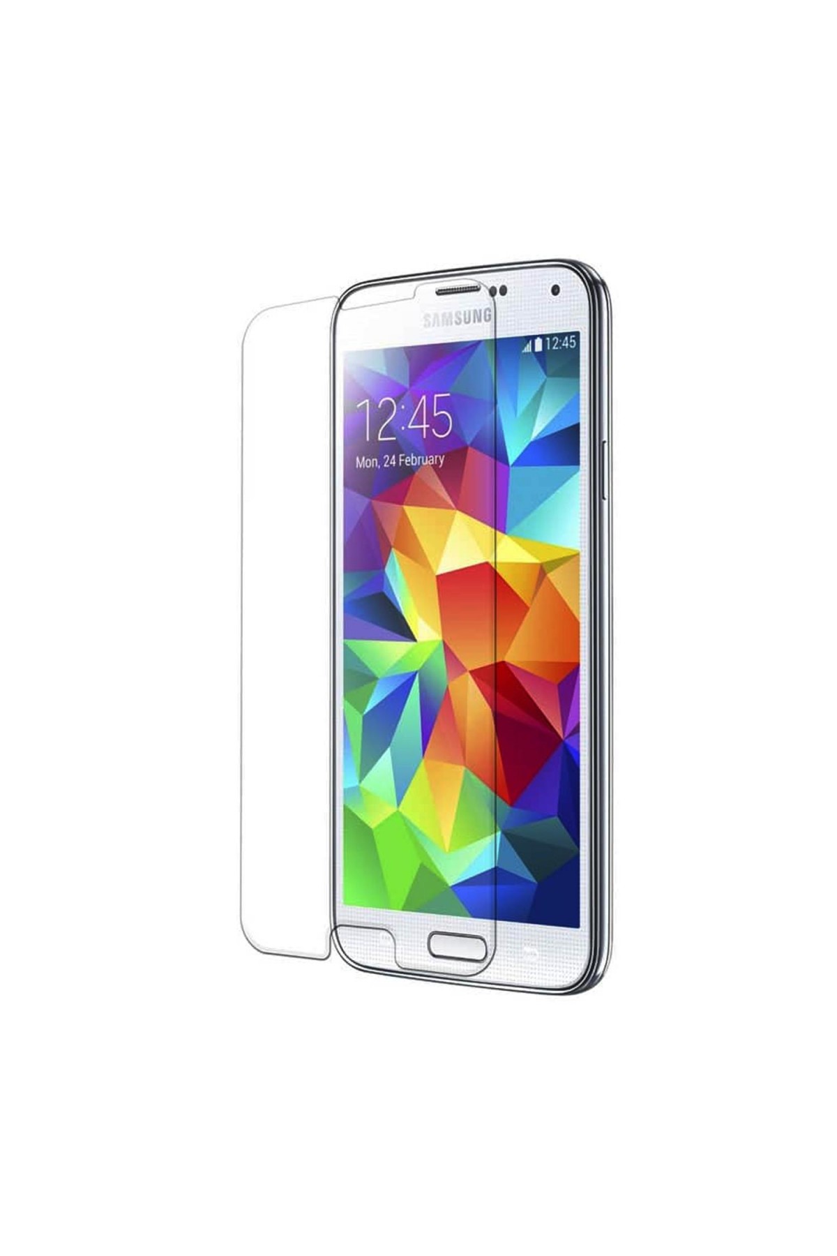 Samsung Galaxy S5 SM-G900 Ekran Koruyucu Temperli Cam