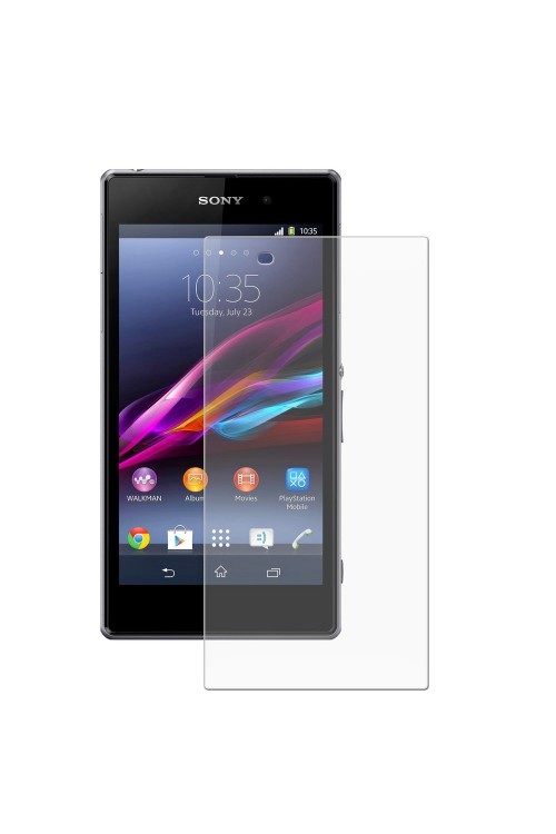 Sony Xperia Z1 Ekran Koruyucu Temperli Cam