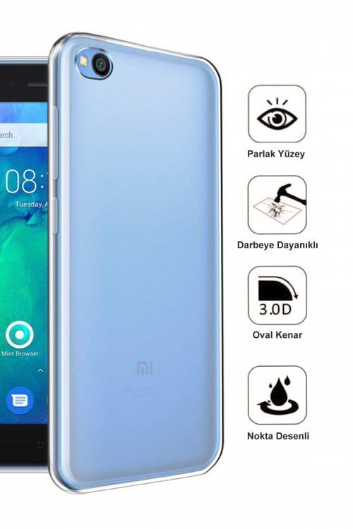 Xiaomi Redmi Go Şeffaf Silikon Kılıf
