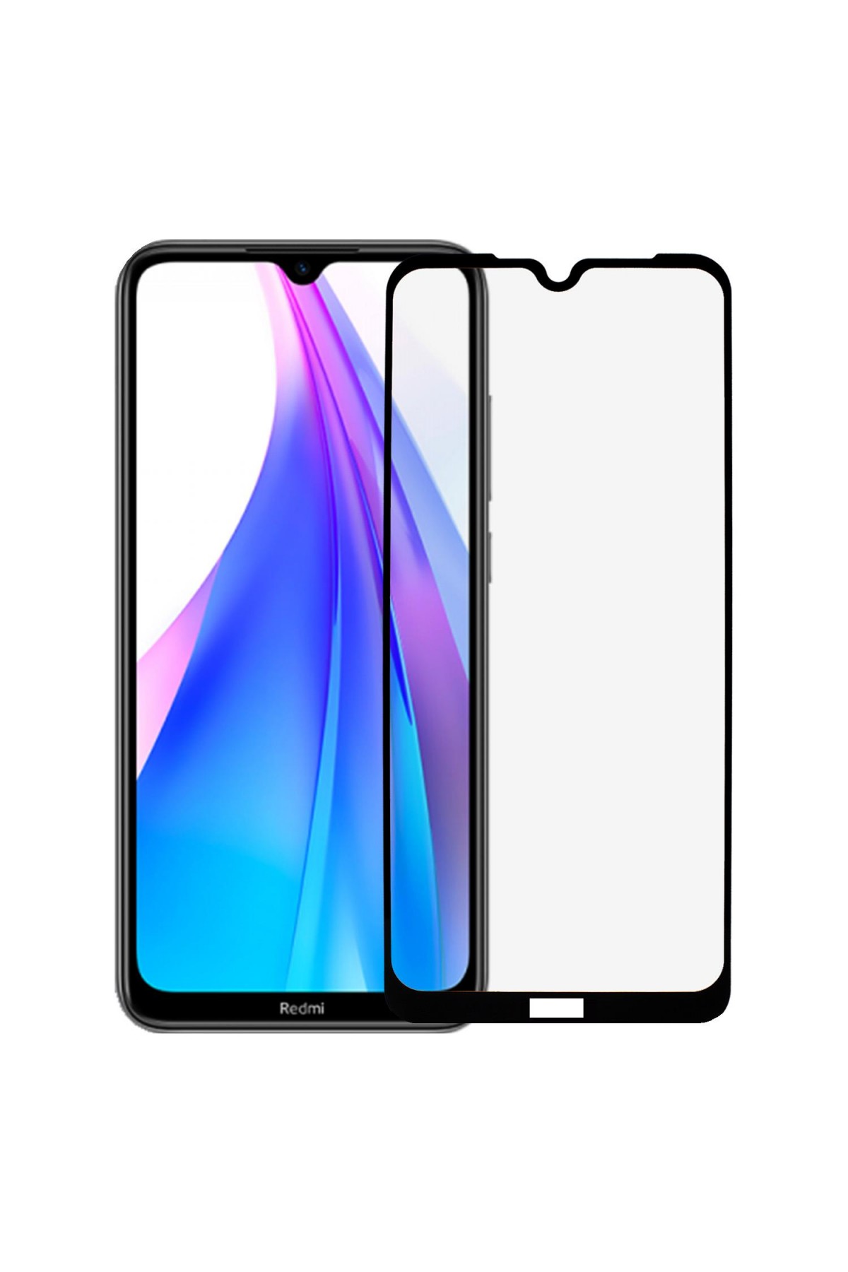 Xiaomi Redmi Note 8T Ekran Koruyucu 9D Tam Kaplama